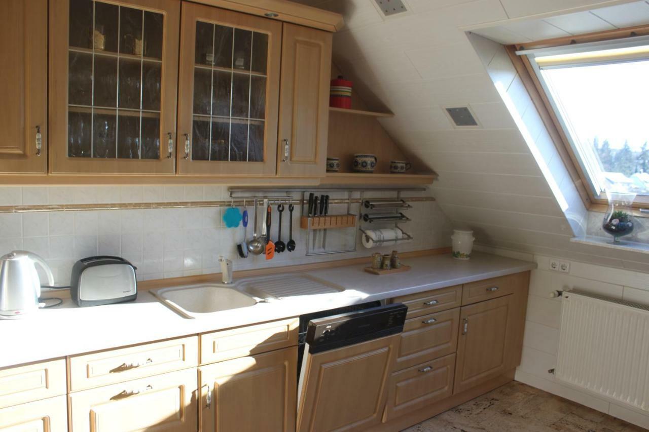 Ferienwohnung "Kuechenmeister" Schlettau Buitenkant foto